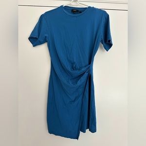 Theory Blue Mini Dress